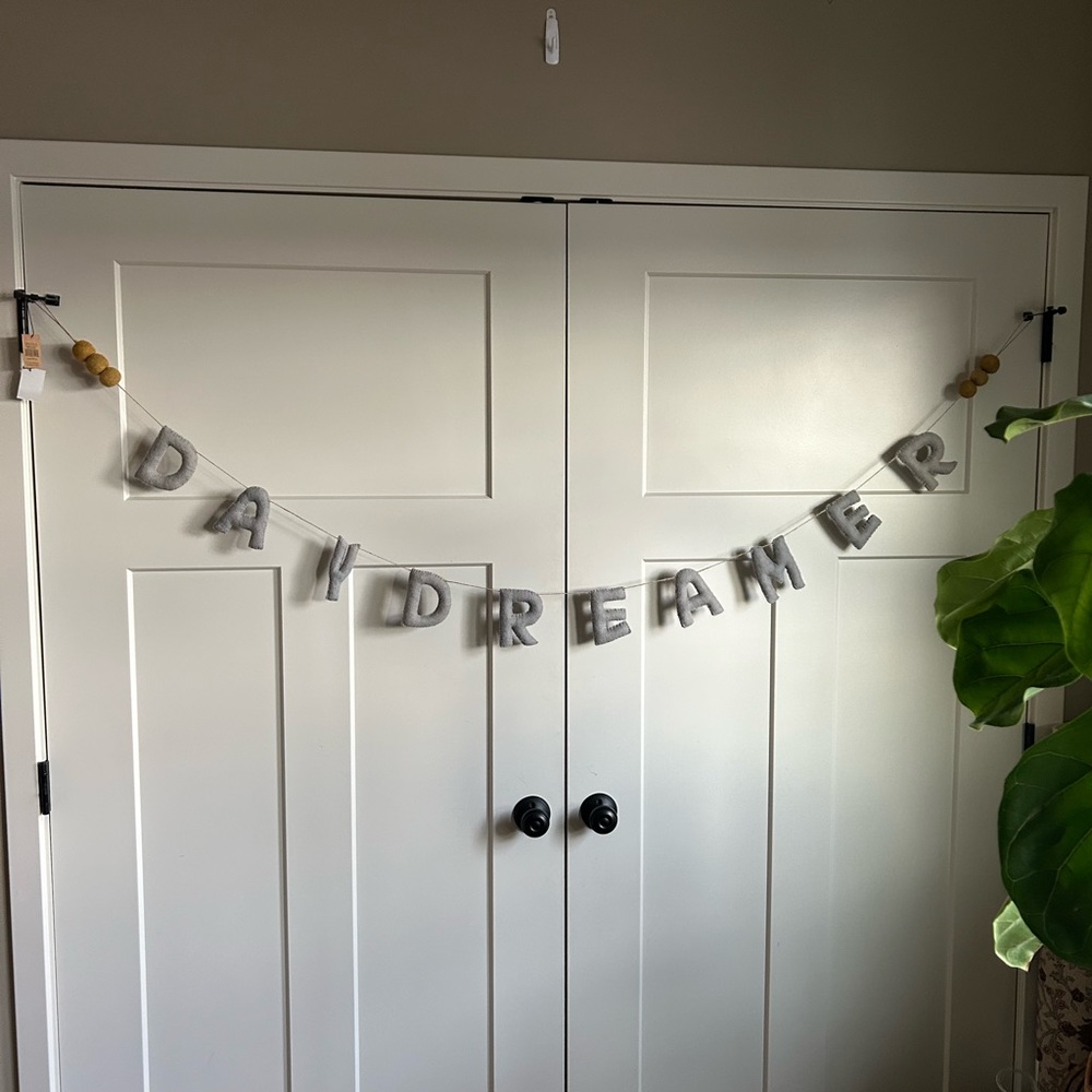 Banner, felt bunting, garland